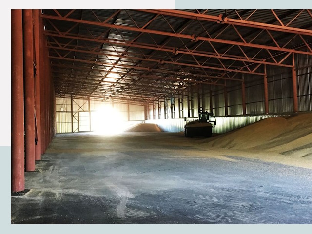 Строительство зернохранилищ в Ноябрьске