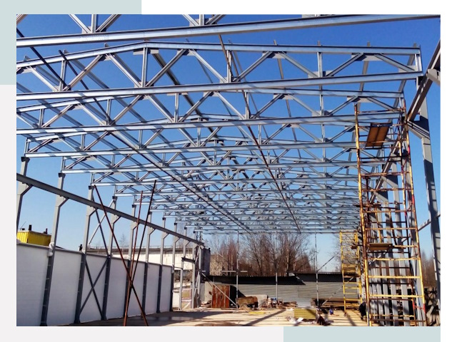 Строительство цехов в Ноябрьск от 608 руб. под ключ