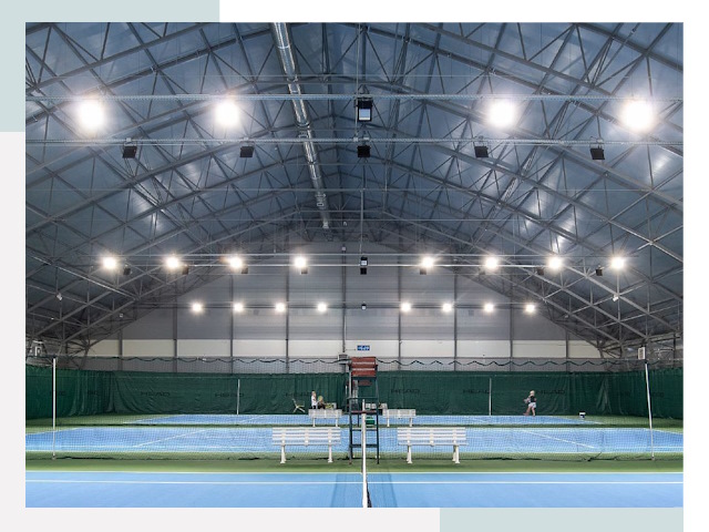 Строительство теннисных кортов в Ноябрьск от 608 руб.