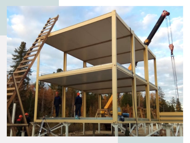 Строительство модульных здания Ноябрьск