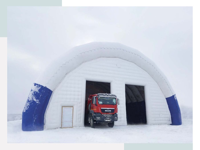 Мобильные ангары в Ноябрьске