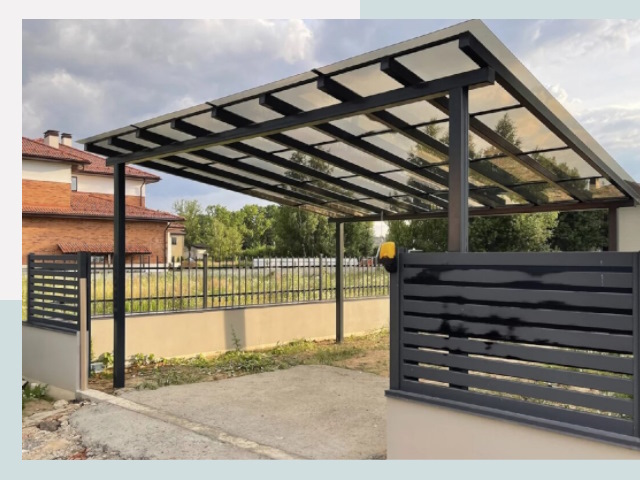 Металлические навесы в Ноябрьск от 608 руб. за м²