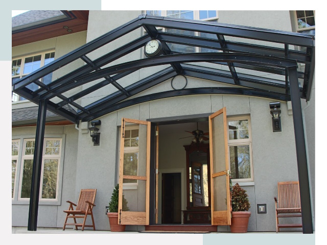 Козырьки металлические в Ноябрьске