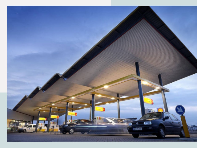 Навесы для АЗС в Ноябрьск от 608 руб. - Защита и комфорт