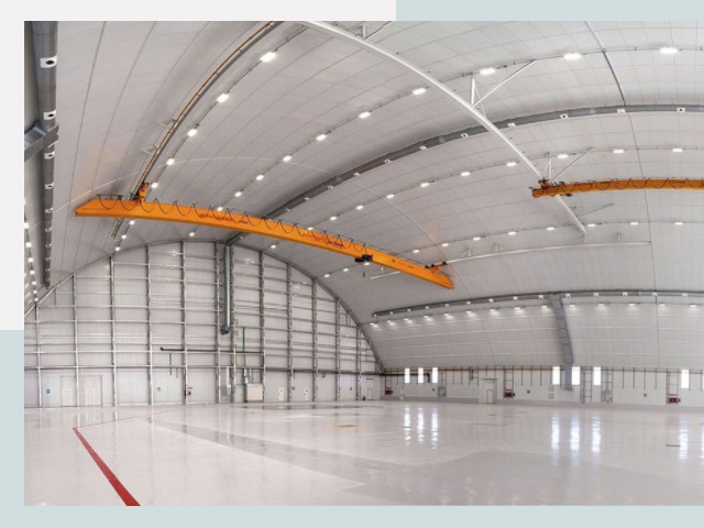 Оснащение ангаров в Ноябрьск от СтальСтрой-Нбс - цена от 608 руб.